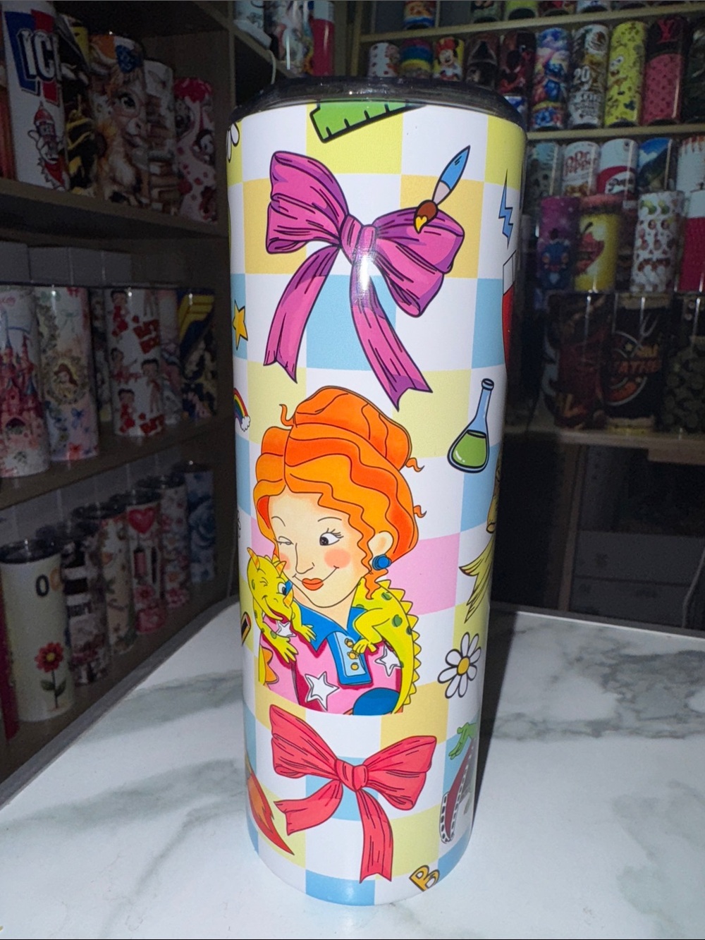 20oz Magic School Bus Tumbler